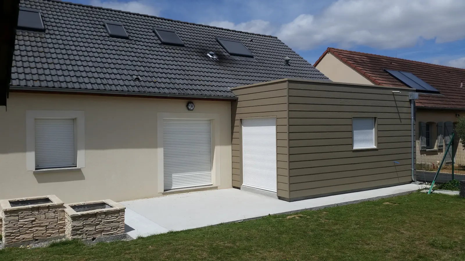 Réalisation de maison ossature bois par l