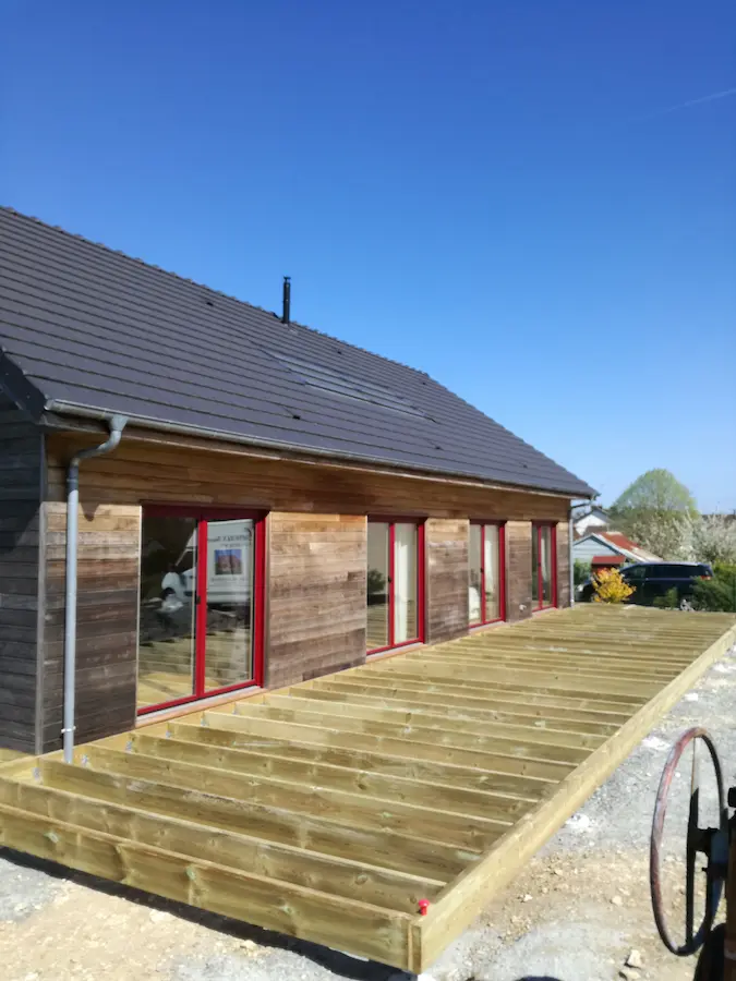 Réalisation de terrasses par l